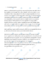 Netflix | Analyse | Opgave