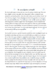 Hullet | Analyse | Peter Seeberg