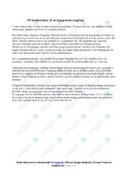 20 brudstykker af en hungrende ungdom | Noter Analyse