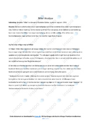 Biller | Noter Analyse | Charlotte Weitze