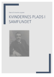 Kvindernes plads i samfundet | DHO