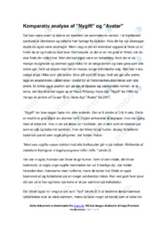 Nygift & Avatar | Noter Analyse