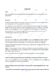 Catwalk | Analyse | Jesper Wung Sung