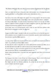 The media becomes the communication way for Biden | Analyse