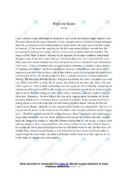 High for hours | Analyse af sang | J Cole | Opgave i engelsk