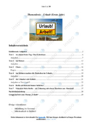 Urlaub | Tysk
