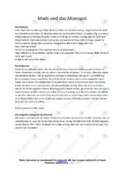 Mads und das Monopol | Analye