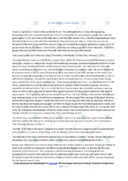 A wrinkle in the Realm | Analyse | Ben Okri | Opgave i engelsk