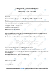 Sehr geehrte Damen und Herren | Noter i tysk | Over 3 sider