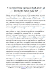 Er nettet en demokratisk træningslejr | Essay om debatkulturen