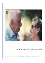 Projektopgave Gf2 Maj 2020 | Undervisningsmateriale