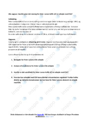 Peter Larsen Kaffe AS | Analyse | Virksomhedsøkonomi