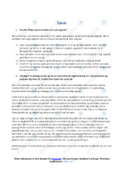 Læsk | Analyse | Opgave 1-4 | Afsætning