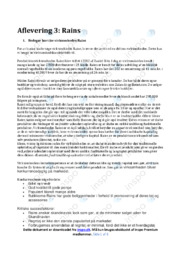 Rains | Analyse | Opgave