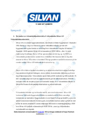 Silvan AS | Analyse | Opgave 1-4 | Afsætning