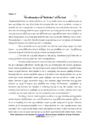 Befrielse | Analyse | Pia Juul