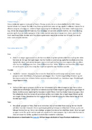 Blinkende lygter | Noter Analyse | Anders Thomas Jensen