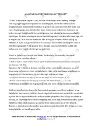 Hullet | Analyse | Peter Seeberg