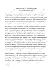 Rådhuspladsen | Analyse | Emil Bønnelycke