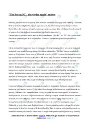 The Bus og NT & Din Verden Rundt | Analyse