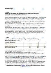 Mascot AS | Analyse | Virksomhedsøkonomi