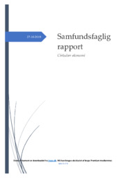 Cirkulær økonomi | Samfundsfaglig rapport | Samfundsfag