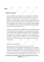 Genetisk Modificeret Organisme | Opgave i biologi