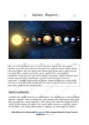Jupiter | Rapport | Opgave i biologi
