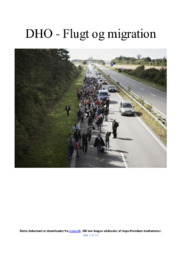 Flugt og migration | Flygtningekrisen i 2015 | DHO
