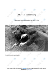 Danmark i 1945-1950 | 2. Verdenskrig | DHO