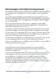 Coronakrisens konsekvenser | Analyse | Opgave