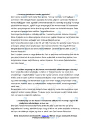 Den franske revolution | Noter | Historie