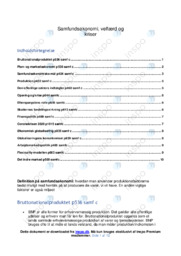 Samfundsøkonomi, velfærd og kriser | Opgave i samfundsfag
