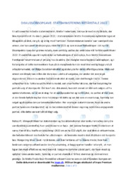 Statsministerens nytårstale 2022 | Analyse | Mette Frederiksen