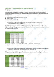 Afskrivninger og omkostninger | Analyse | Opgave
