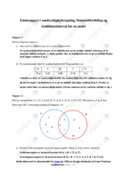 Statistik og modellering | Matematik