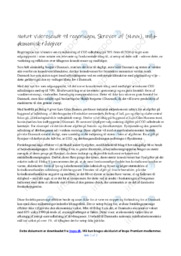 Notat videresendt til regeringen | International Økonomi