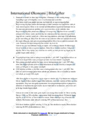 Bilafgifter | International Økonomi