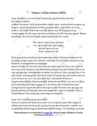 De voksnes rækker | Analyse af kortfilm | Noter