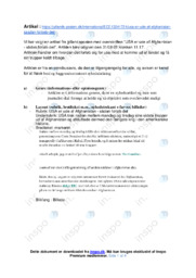 USA er ude af Afghanistan | Analyse af artikel | Opgave