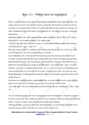 Politik frem for kærlighed | Analyse | Jens Smærup Sørensen