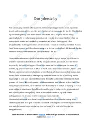 Den yderste by | Essay | Dansk