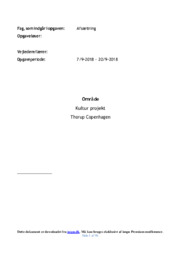 Thorup Copenhagen | Analyse | Opgave | Noter