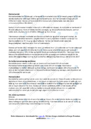 Markedsandel for Danske Spil | Noter Afsætning