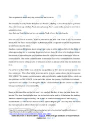 ‘Noah’ | Analytical essay