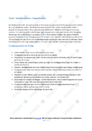 Teori | konditionstest – Topunktstest | Noter Biologi