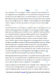 Skin | Analyse | Cédric Prévost | Opgave