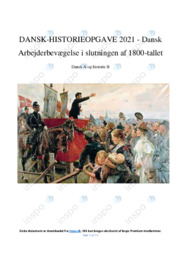 Den danske arbejderbevægelse | 1800 | DHO
