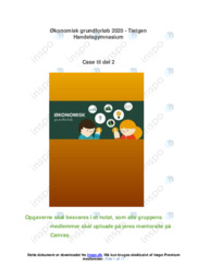 Familien Hansen | Erhvervsøkonomi Case