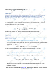 Kernefysik | Afleveringsopgave | Fysik